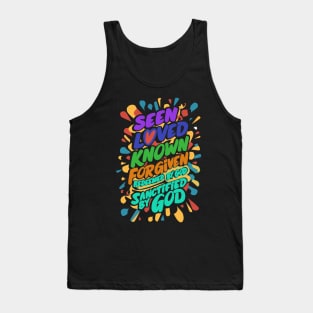 Divine Affirmation: Embracing Spiritual Identity Tank Top